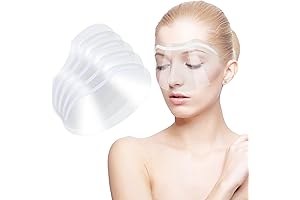 50 Pcs Eyelash Extension Shower Shields: Eyelid Cover Visors for Shower, Makeup or Hairspray