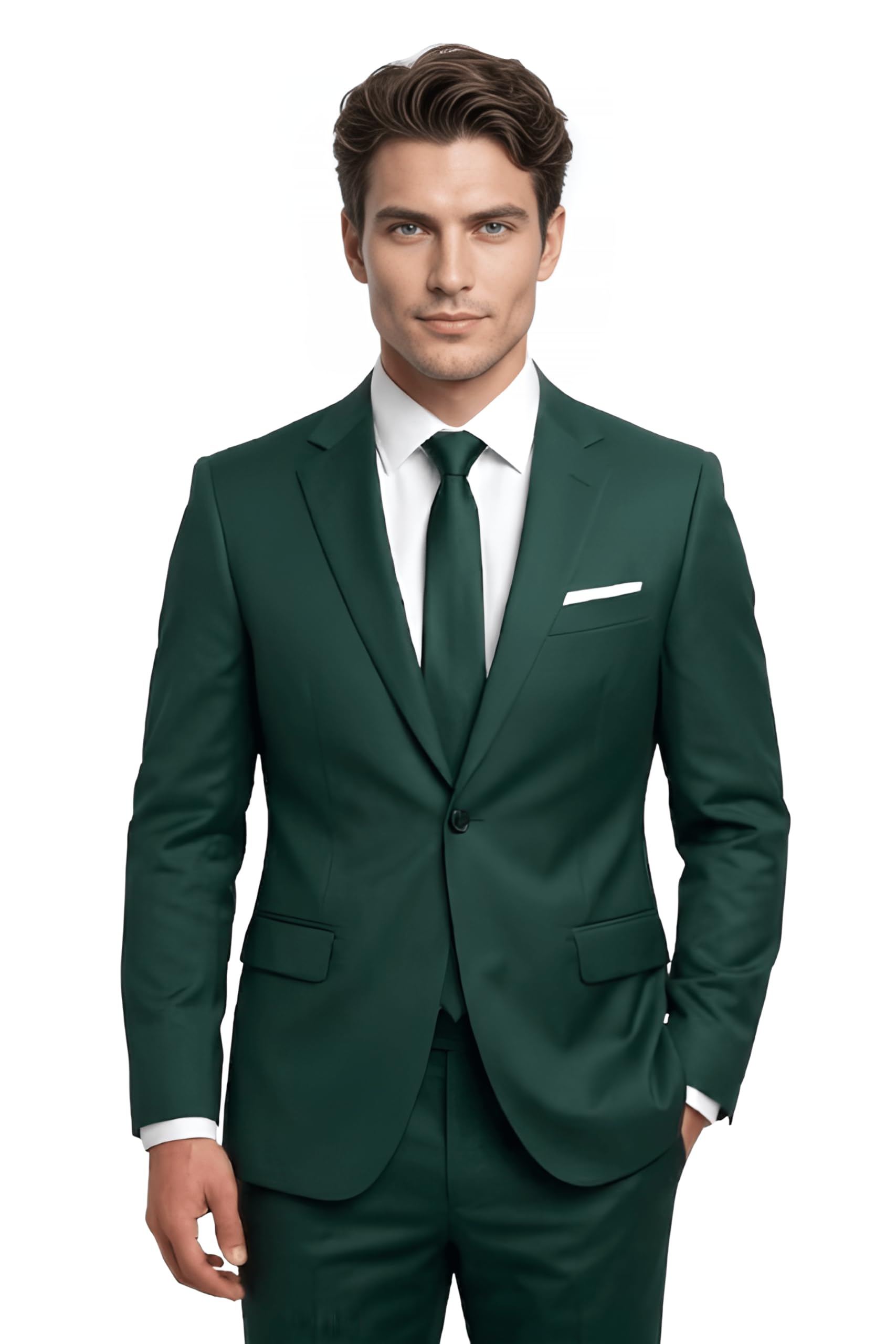 darbar in Summar Green Blazer for Men, Slim Fit Single Button Coat, Formal Wear-picture-24