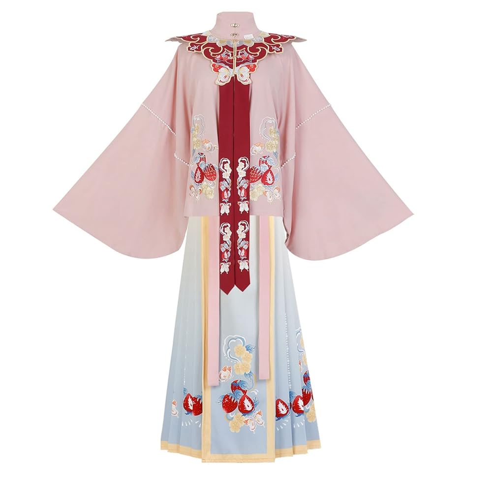 Amazon.co.jp: [SHAPLE] 中国風改良漢服新年服女性のレトロな馬