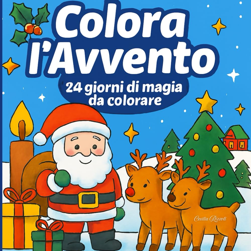 Colora l’Avvento: 24 giorni di magia da colorare