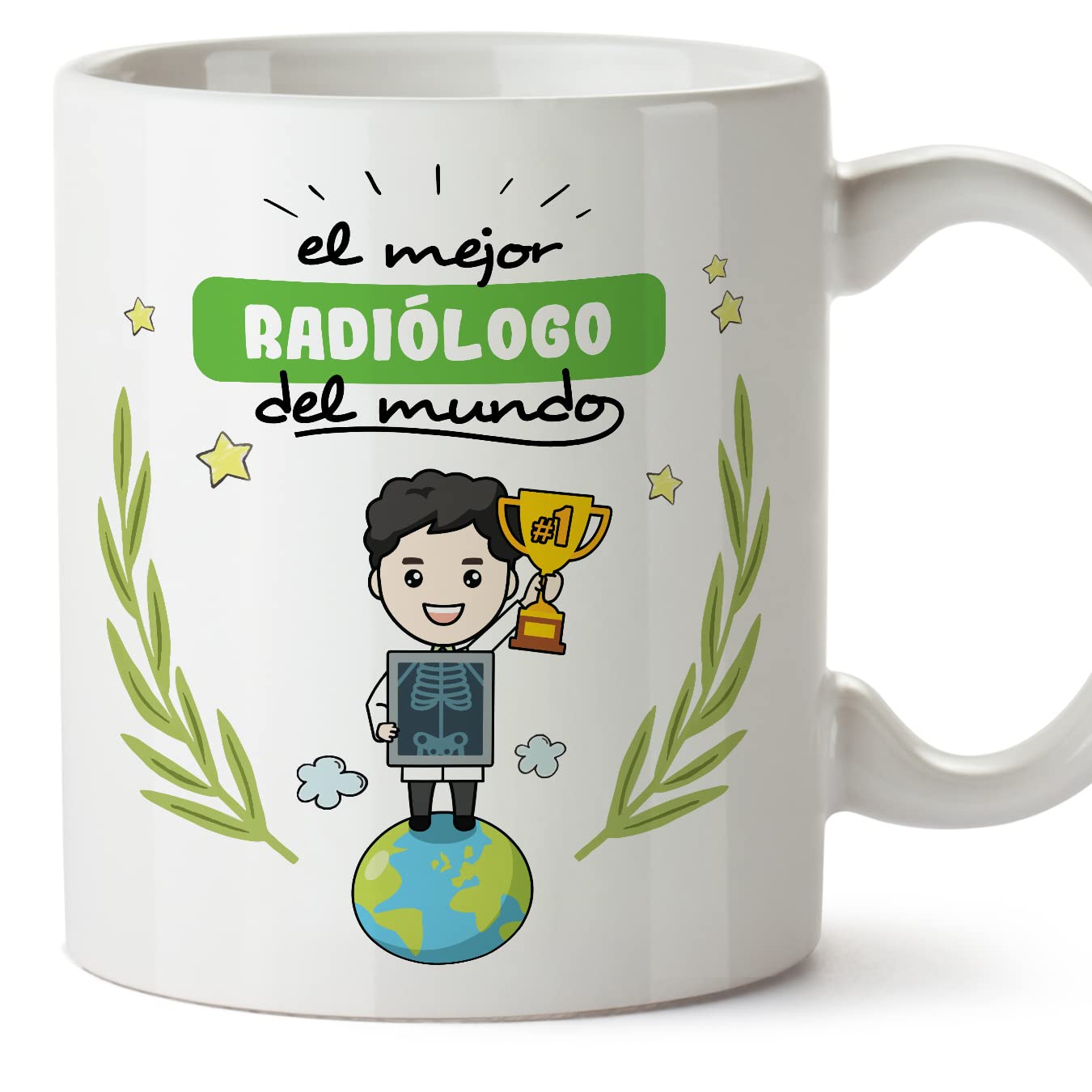 MUGFFINS Taza Fisioterapeuta Hombre (Mejor del Mundo) - Regalos Originales y Divertidos de Fisioterapia — view 69