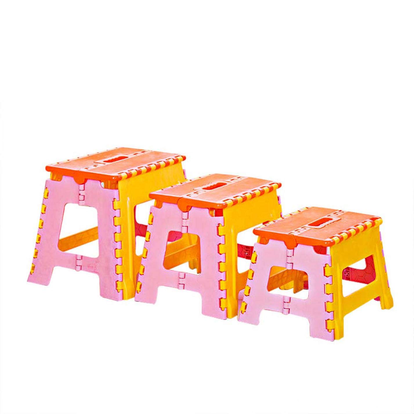 Tabouret pliable en plastique pour gagner de l'espace à la maison