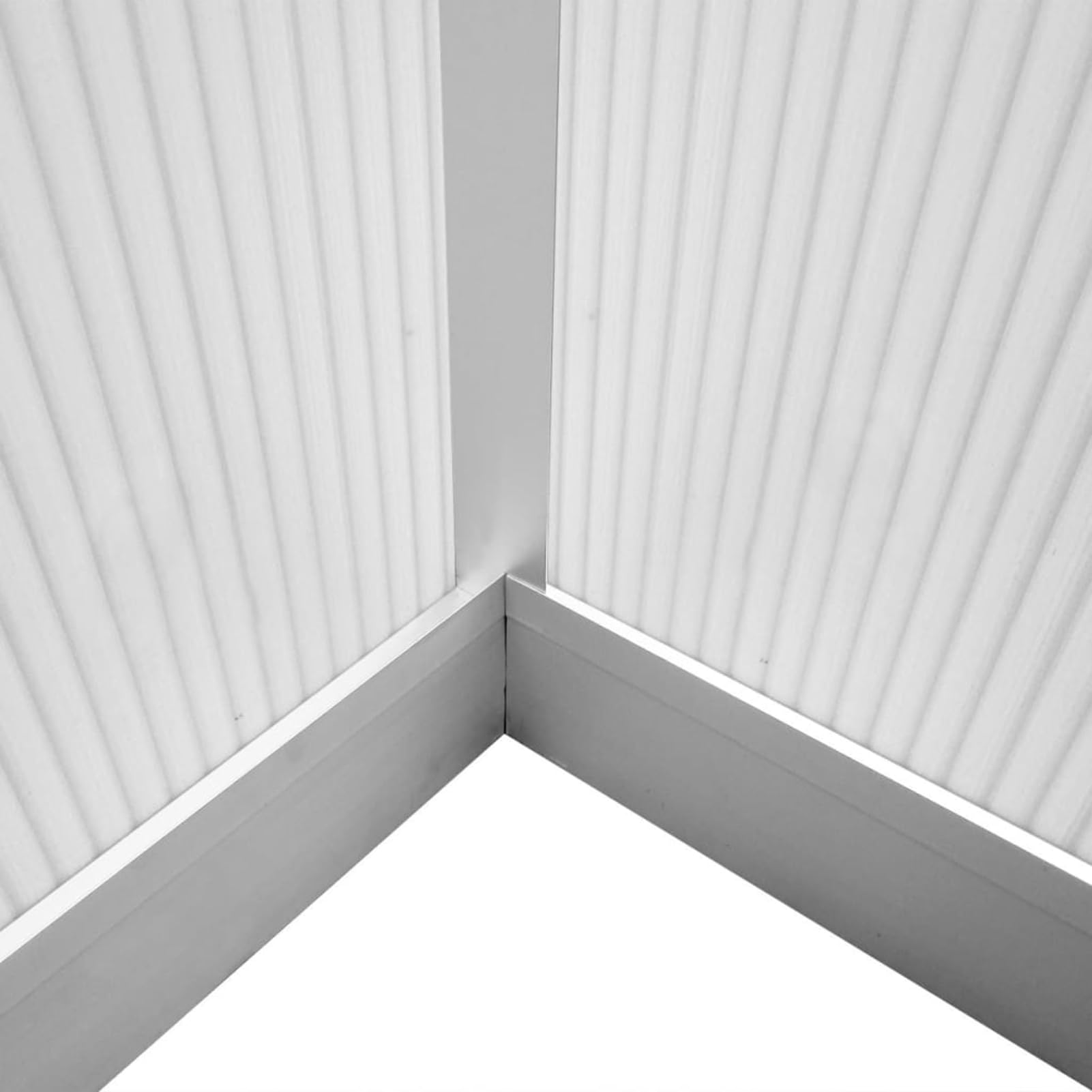 Szklarnia 10,53 m², wytrzymała rama aluminiowa z podwójnymi ściankami płyt poliwęglanowych, 421 x 250 x 195 cm, od -20 °C do 70 °C, do ogrodu i hodowli roślin