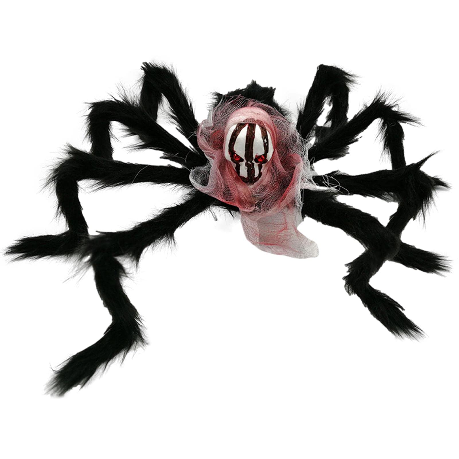 Amazon.co.jp: 巨大な怖いクモ屋内屋外 - 赤い目と曲げられる足を持つ