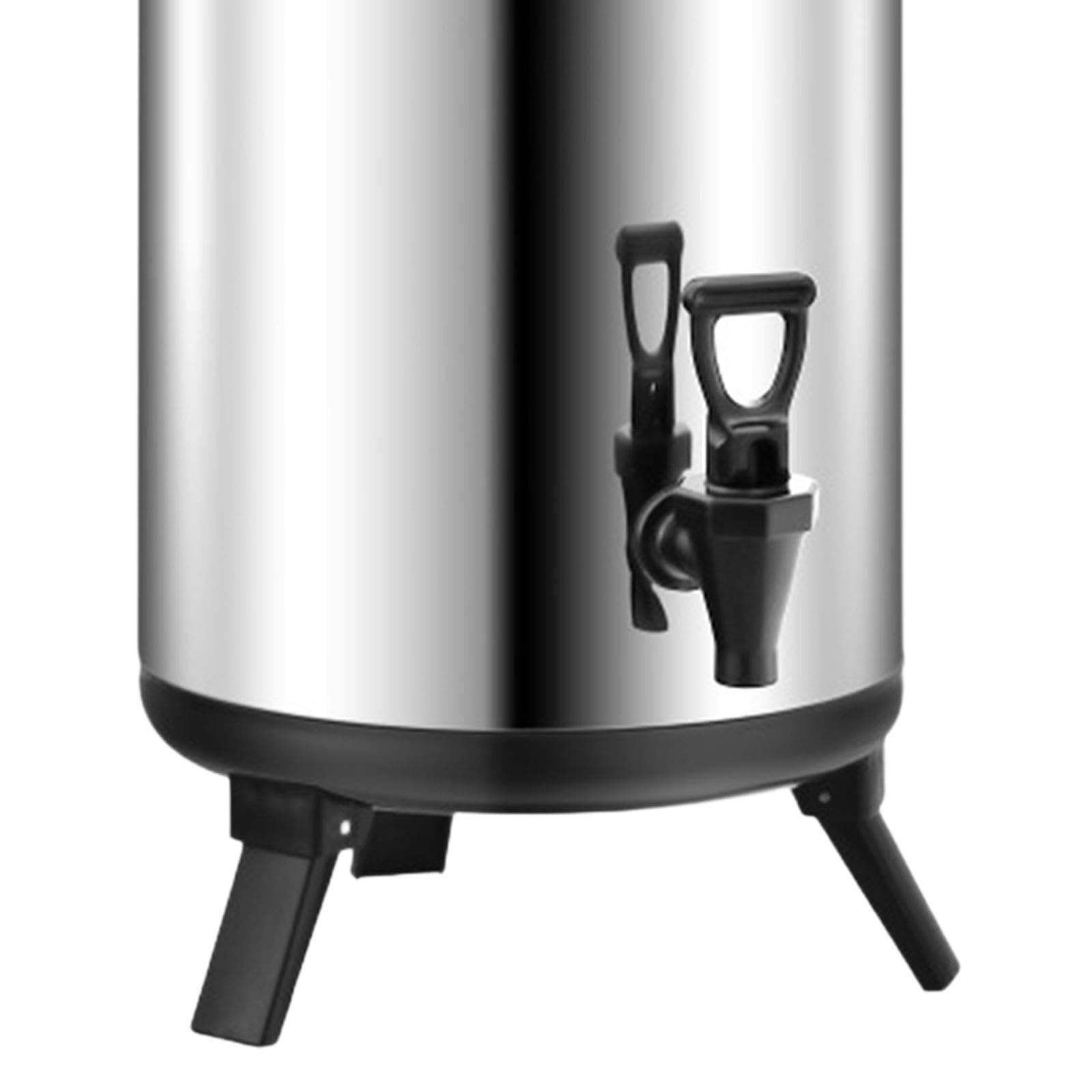 Contenitore Termico per Il tè, Dispenser di Bevande Termico a Doppio Rubinetto, Dispenser per Bevande Spesse, tè, Acqua Calda, Succhi di FR, 12 Litri