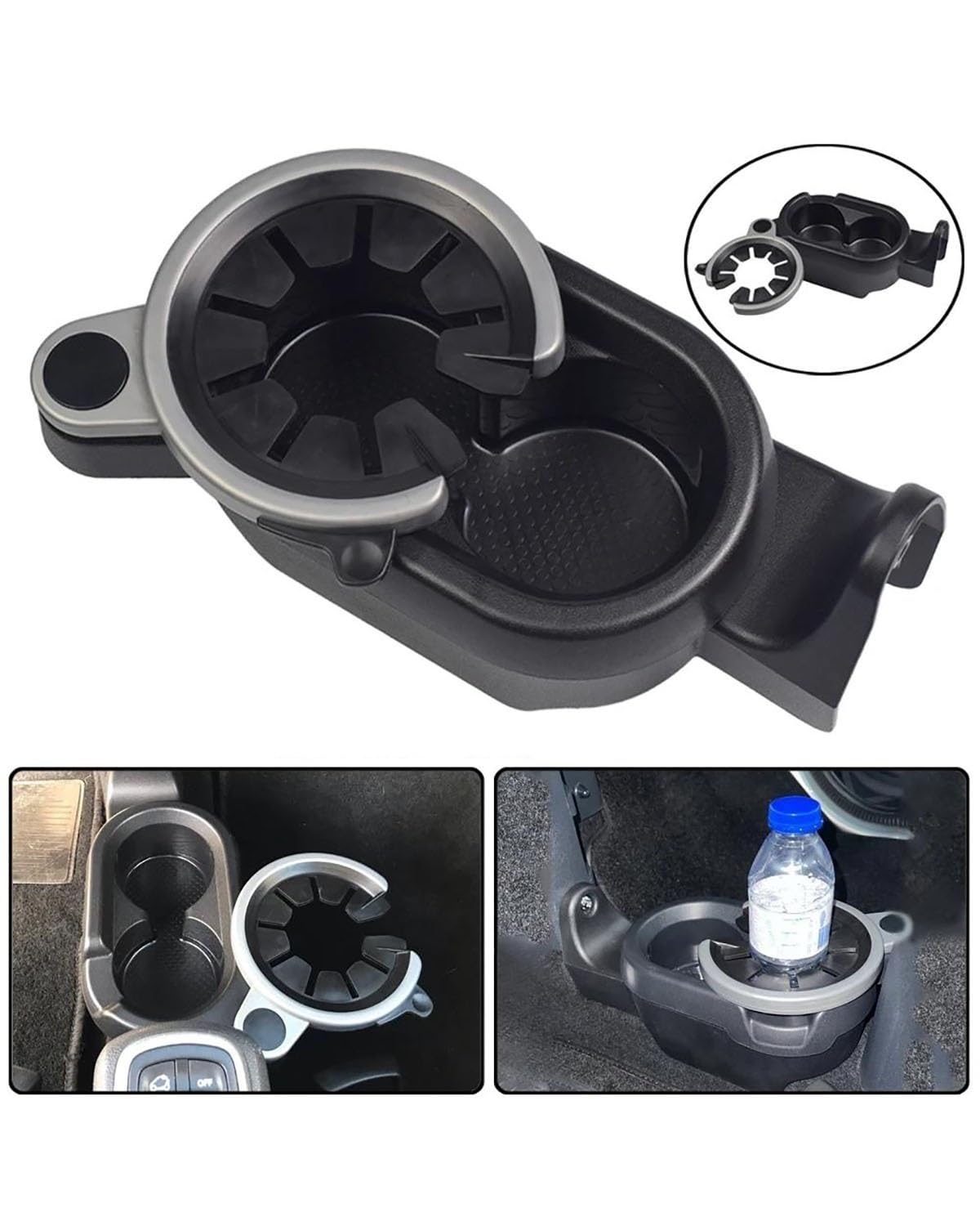 Auto Bevanda Portabevande Per Benz Per Smart 451 450 1998-2015 A4518100370 Supporto Per Bevande Per Auto Supporto Per Tazza Console Centrale Portabicchieri Doppio Portabicchieri Auto