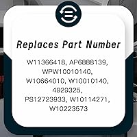 Vista 3 de W11366418 Tornillo de montaje de manija de puerta del congelador del refrigerador - AM 1-5-1 - EA221008