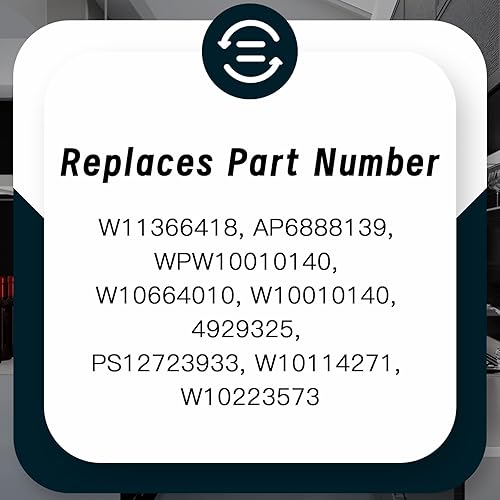 Miniatura 3 de W11366418 - Juego de tornillos de montaje para manija de puerta de refrigerador y congelador AM 1-5-1 - EA221008 - (paquete de 2)
