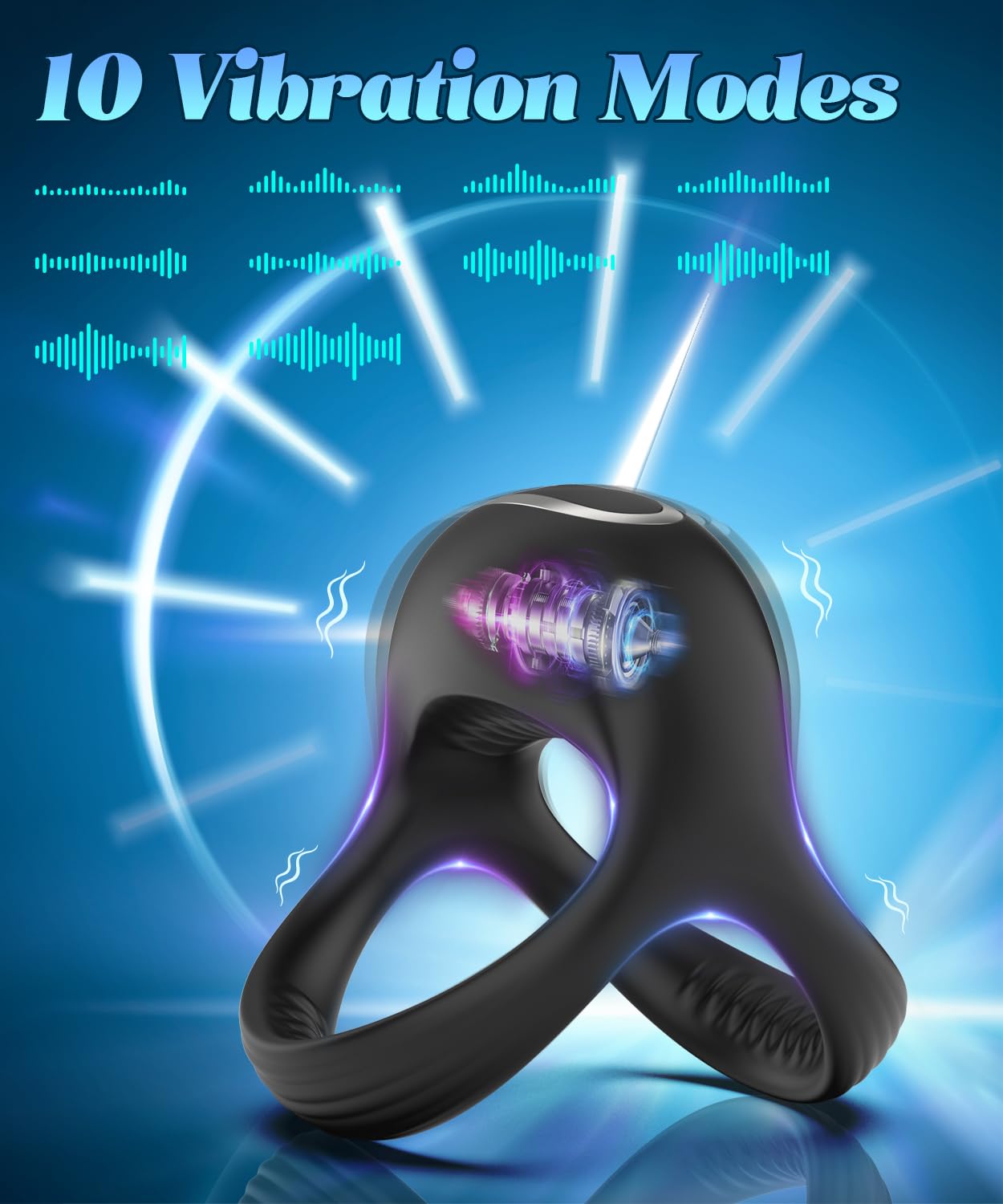 Amazon.com: Silicone Penis Rings Set, Vibrating Cock Ring with 10 Vibration  Modes, 3 Different Sizes Cock Rings with Cat Design for Erection Enhancing,  Long Lasting Stronger Adult Sex Toys for Men or