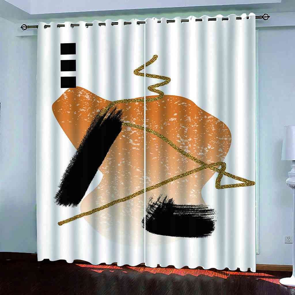 Rideau occultant isolant contre le bruit et le froid 264x160 cm art d'or