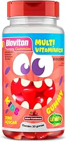 Gummy Kids Multivitamínico Bioviton Unilife Sabor Framboesa 30 Gomas