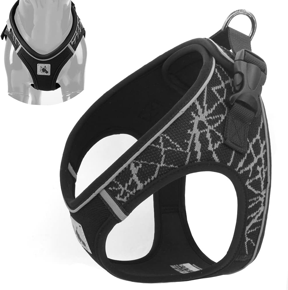 YIEPAL No Pull Step in Dog Harness for Small Dog Comfort Soft Padded Puppy Vest