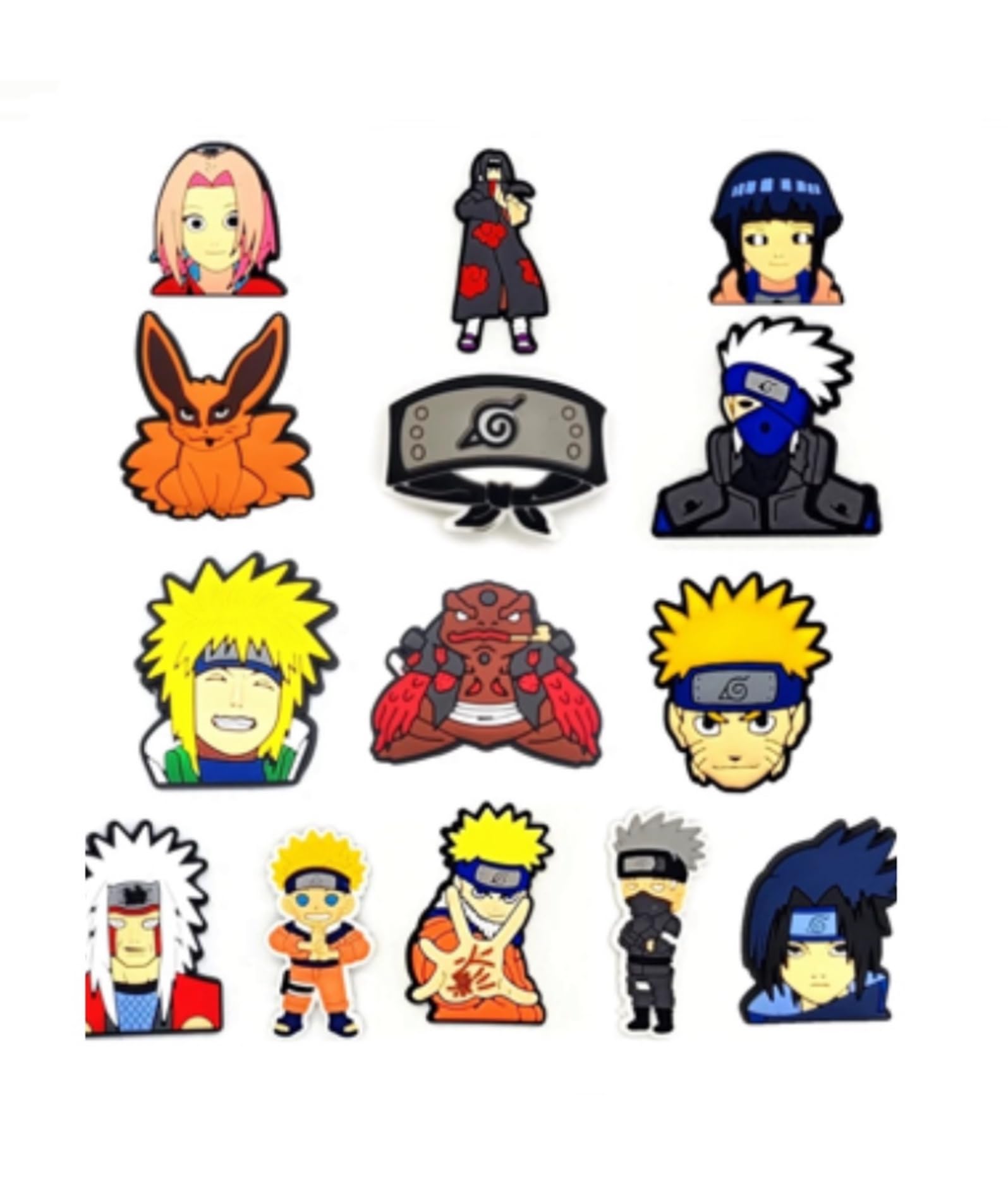 Pack of 14 Anime Croc Decoration Charms (Multicolour) (B0DGB64NKD) Amazon Price History, Amazon Price Tracker