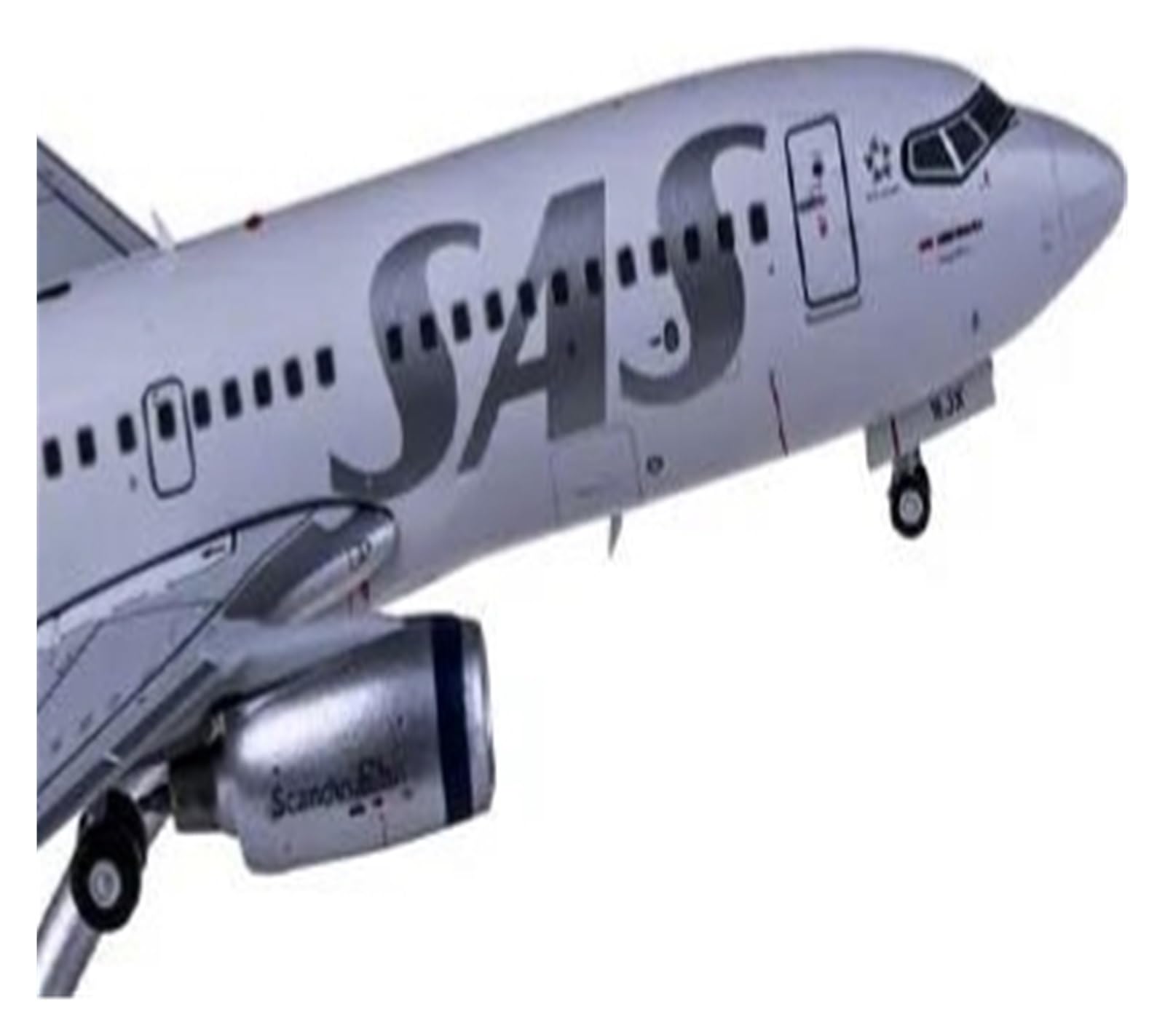 Aviones clásicos Antiguos 1:200 SAS 737-700 SE-RJX Airlines Avión Modelo De Aleación De Metal Ornamento