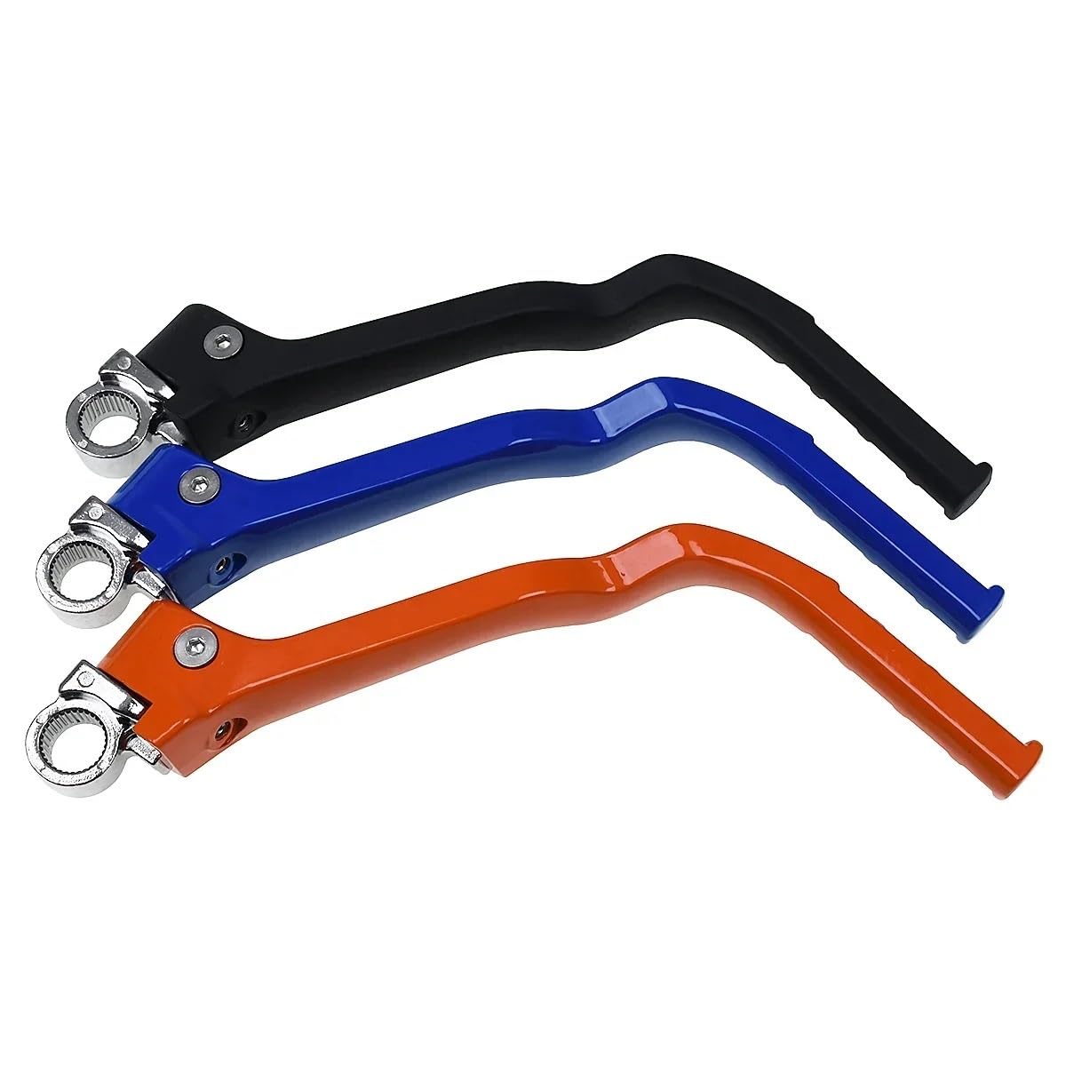 Adatto per Husq&varna TE EXC EXCF SX SXF XC XCF XCW XCFW 250 300 350 400 450 500 Motocross Leva di Avviamento Pedale Pedivella Accensione Moto(Black)