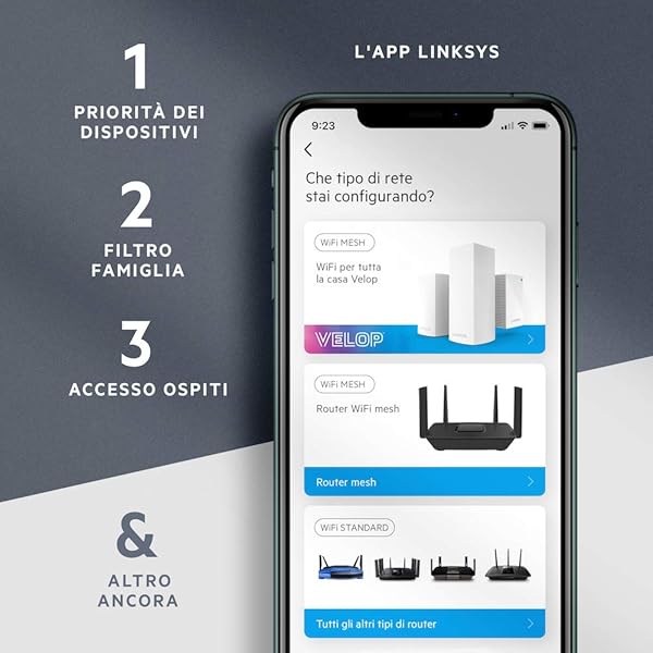 Linksys AC1750 Router Wi Fi Max Stream MU MIMO Dual Band Wireless Veloce Giochi e Streaming 4K UHD 4 Porte Ethernet Gigabit