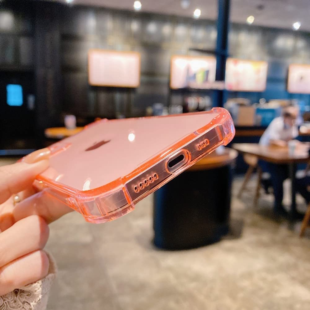 Caseative Cover Trasparente Con Portacarte Per IPhone - Silicone Morbido Candy Color (Trasparente, IPhone 11 Pro)