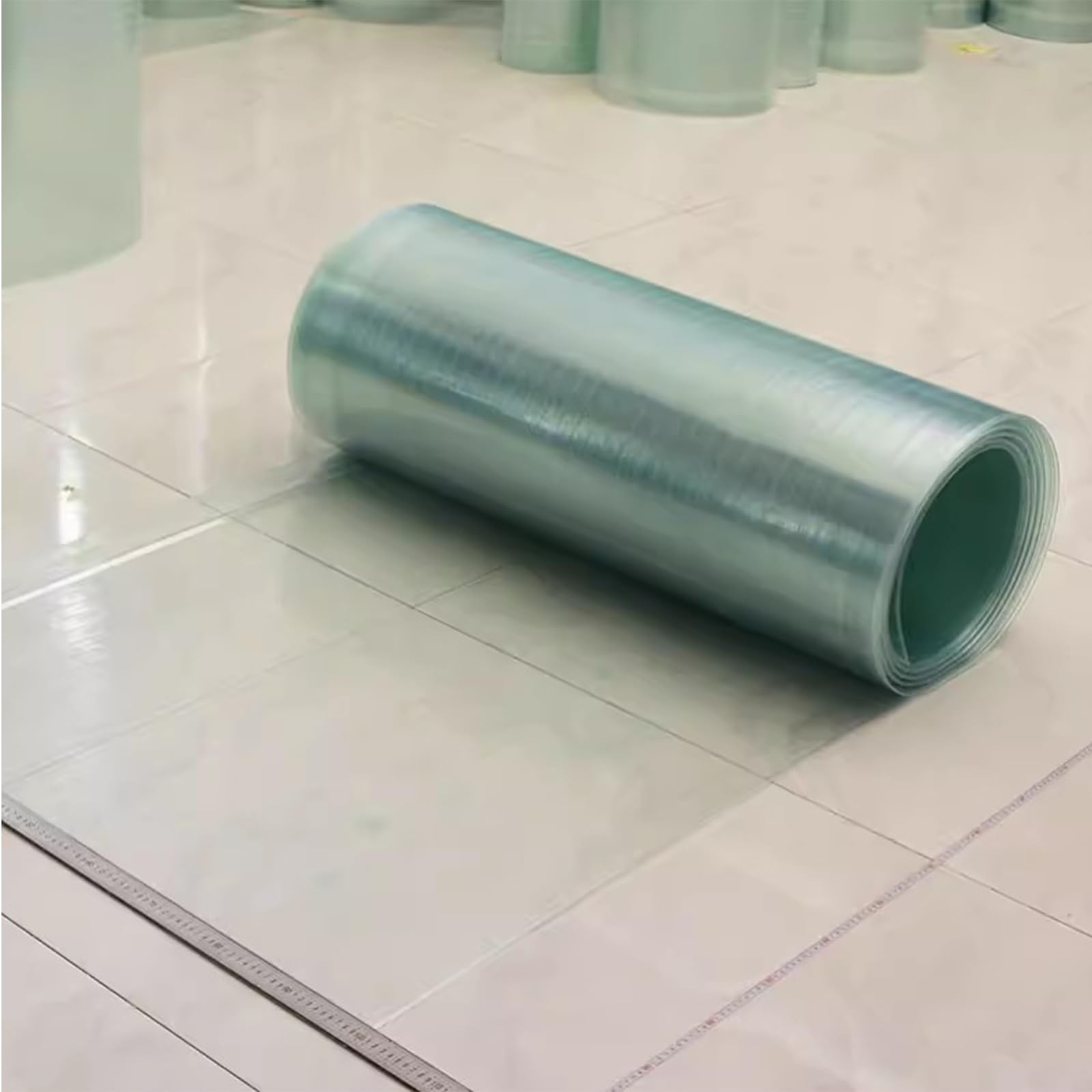Lámina de policarbonato para techos, lámina Protectora contra la Lluvia y los Rayos Ultravioleta de policarbonato para pérgola de Invernadero de jardín (Color: Transparente, tamaño: 1,2 mx4