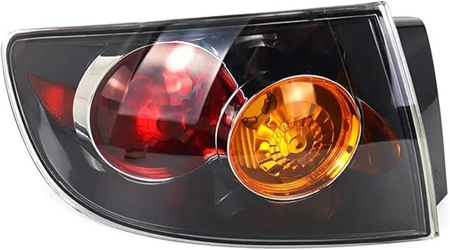 Automotive Lights For Mazda 3 Sedan 2004 2005 2006 2007 2008 2009 2010 Tail Light Rear Turn Signal Warning Brake Lamp Taillight Without Bulb Replacement PartsOutside,Left side