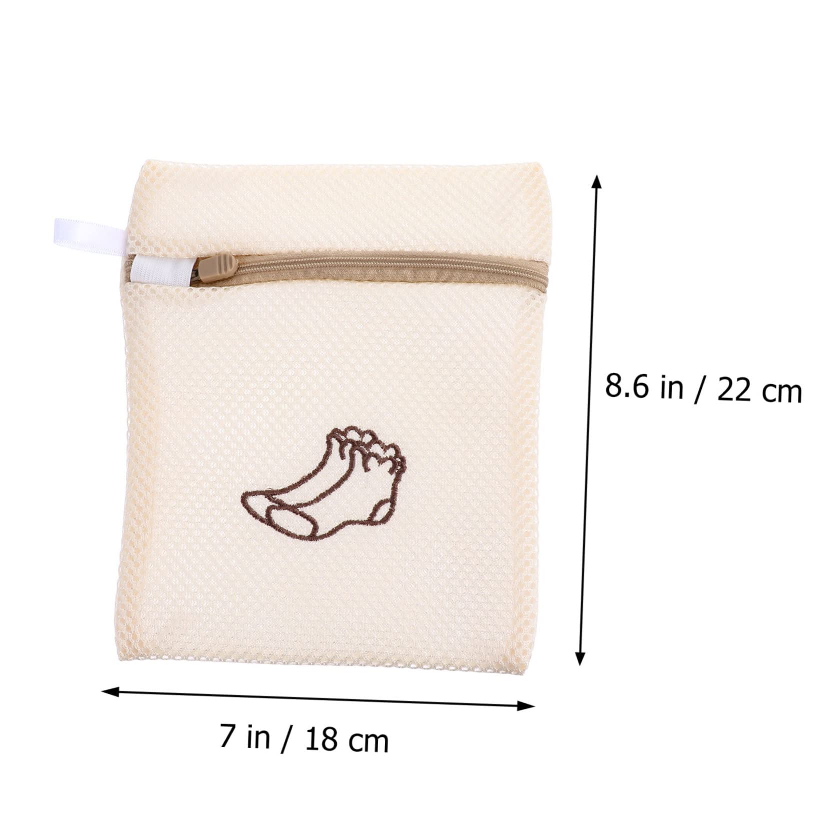 PRETYZOOM 15stücke Teiliges Waschbeutel Für Unterwäsche Und Socken Dicke Netzstruktur Waschmaschinenfest Für Zuhause Und Reisen Beige