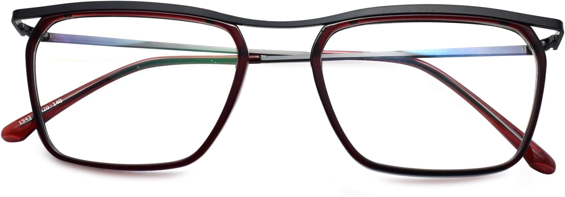 SAM AND MARSHALL CHARLIE Frame I Light Weight Frames I Tinted Metal Frames I Prescription Friendly Glasses I Rectangle Shape I Men & Women