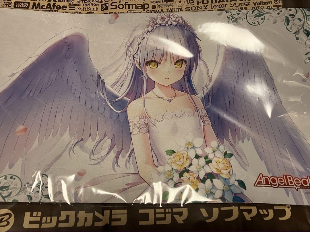 keyAngel Beats!天使ウェディングデスクマット