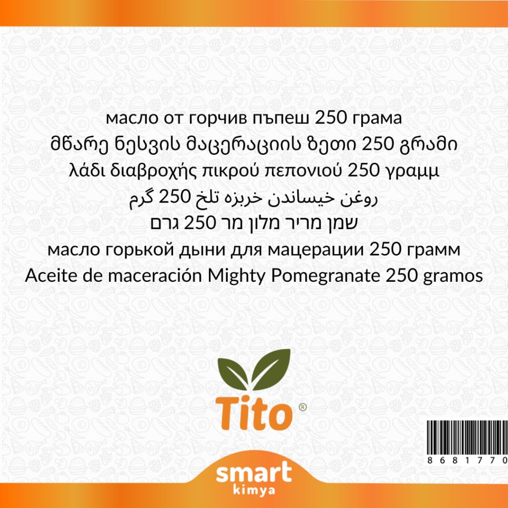 Tito Kudret Narı Maserasyon Yağı Momordica charantia 250 g