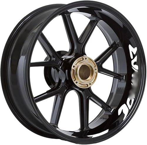 Miniatura 2 de Calcomanías para rueda de motocicleta Bajaj para Dominar 400 para Pulsar 200 calcomanías para ruedas de motocicleta, calcomanías de rayas para borde