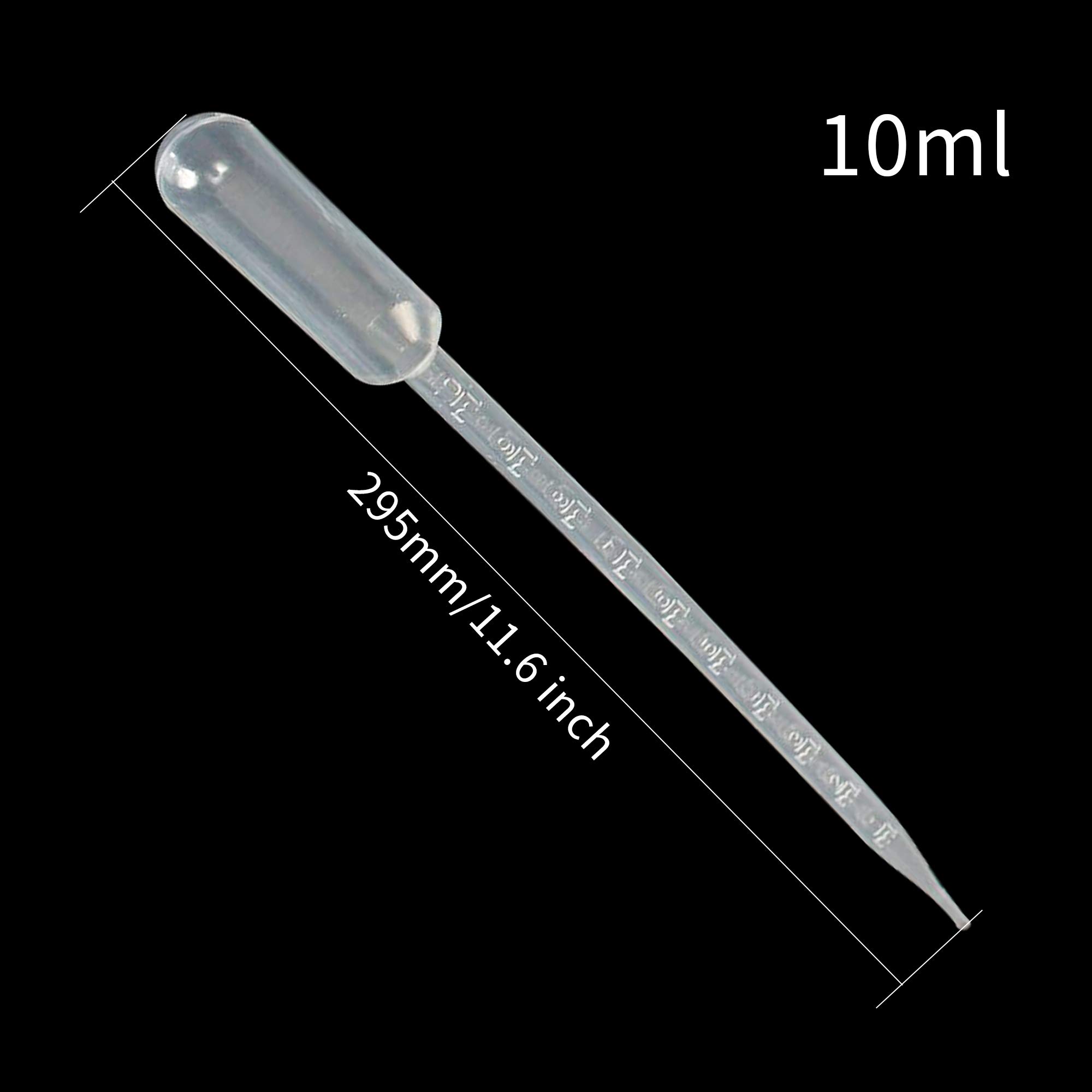 Clear White plástico líquido cuentagotas Pasteur desechables Graduado Transferencia pipetas pipetting