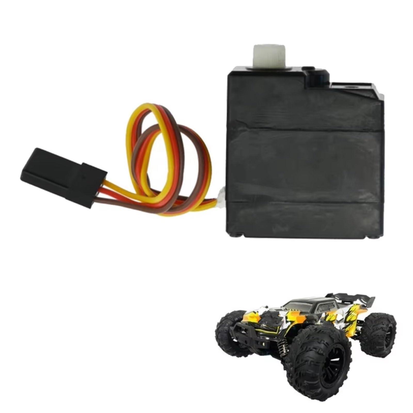 Pour SCY 16101 16102 16103 16201 1/16 Servo Brushless 3 Fils 17G Pièces Et Accessoires Pour Voitures Radiocommandées Brushless Rc Esc Sans Balais