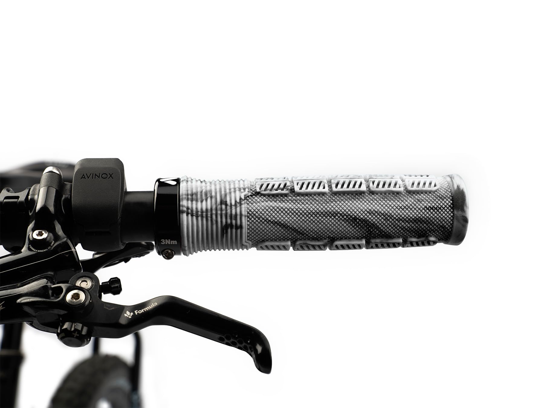 Poignée VTT AMS Rise Haut de Gamme Confortable antidérapante Lock-on Micro-Diamond Trail Enduro