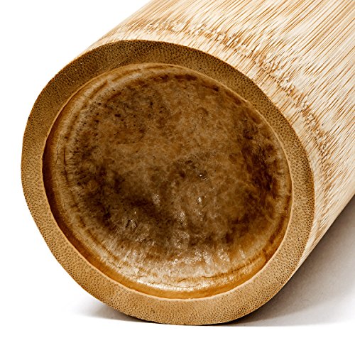 Foto von Relaxdays Küchenhelfer Set Bambus 7-teilig 30 cm lang als Kochlöffel Set aus Holzlöffel Pfannenwender (je 2) und Salatzange Gabel mit Halter bzw. Ständer für Kochbesteck als Küchenutensilien, natur