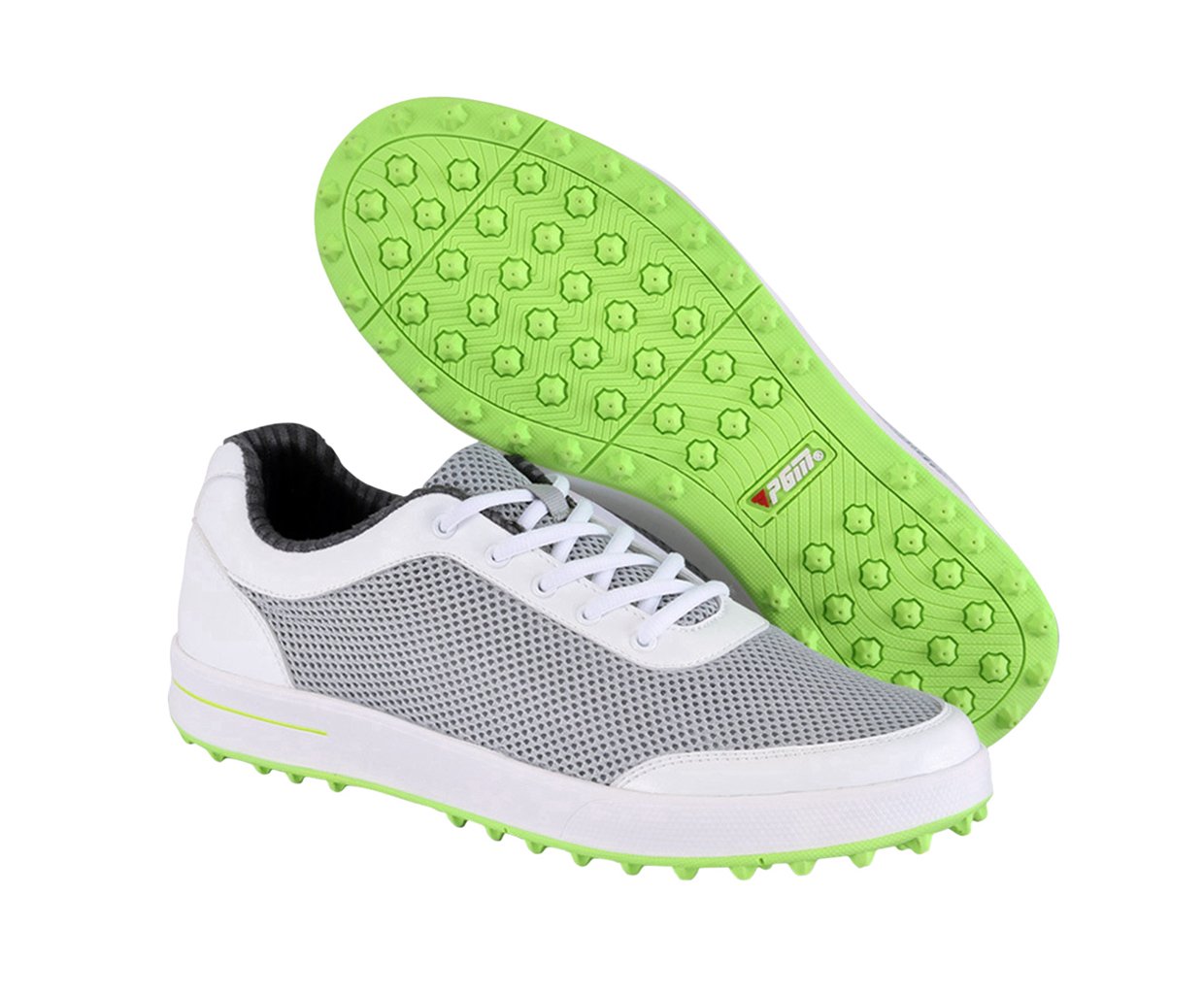 PGM Chaussures de Golf en Maille Respirantes pour Hommes