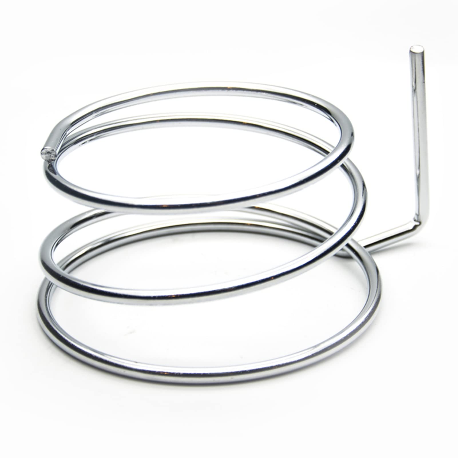 Soporte para secador de pelo, organizador de pared de acero inoxidable para secadores, diseño en espiral para un fácil acceso y almacenamiento