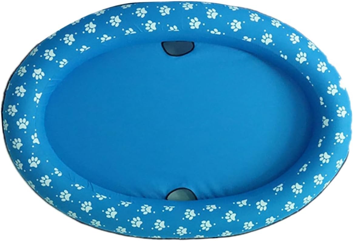 1pc Portable Foldable Pet Swimming Pool Inflatable Dog and Cat Water Mat for Fun for Outdoor Use and Easy Storage