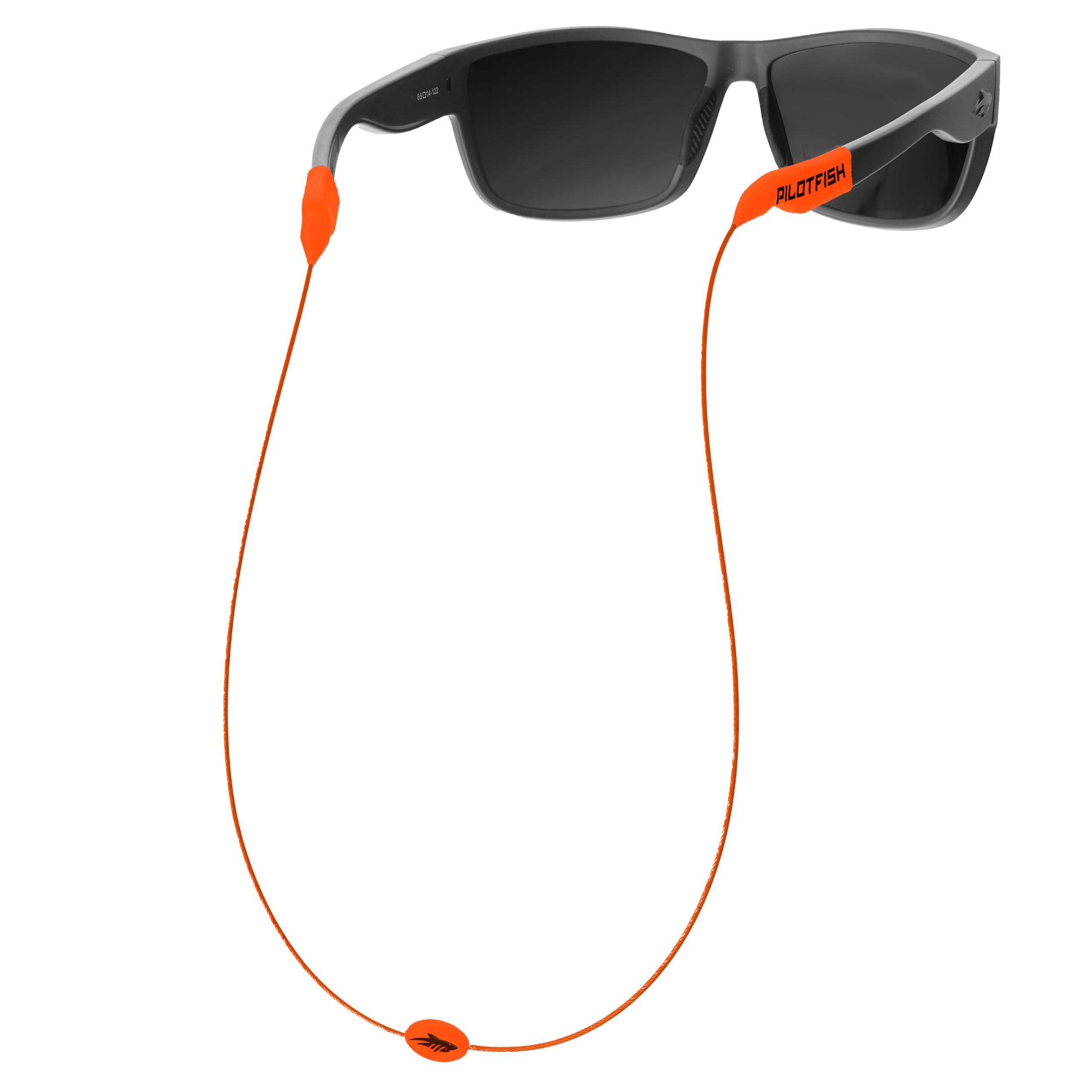 Pilotfish Wire Sunglasses Strap, No-Tail Eyewear Retainer for Glasses, Secure Eyeglass Holder for Sports and Outdoors