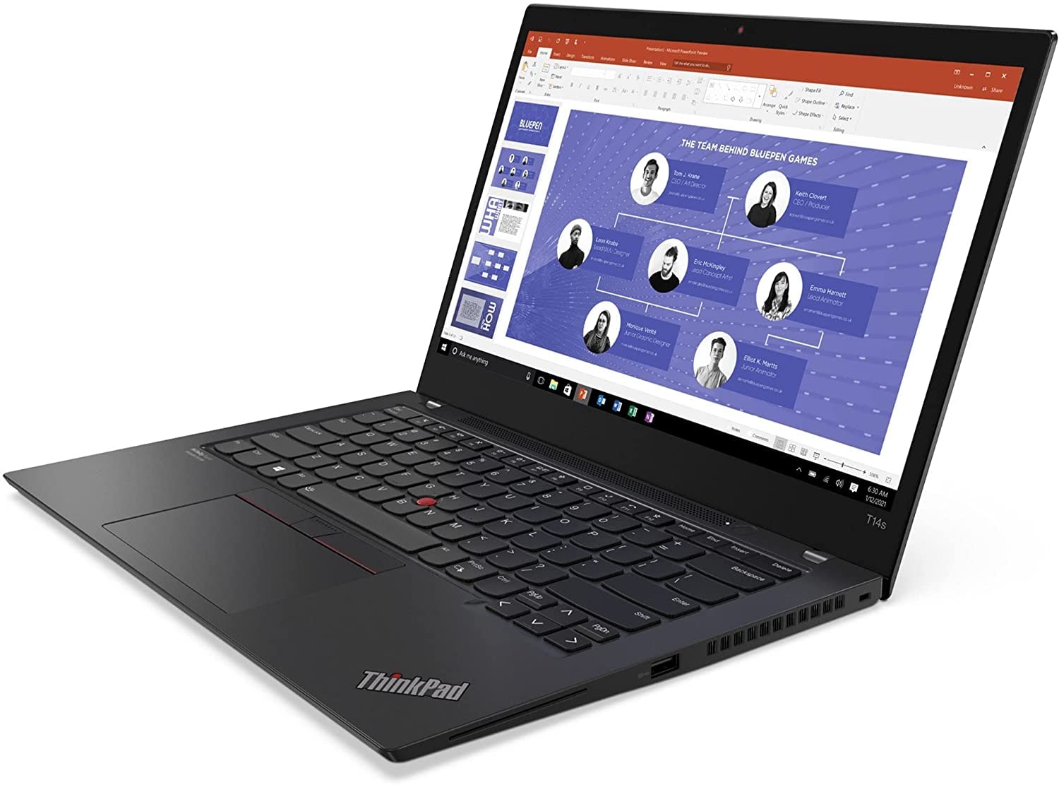 Windowsノート本体 #306 ThinkPad T14s i7-1185G7 16GB SSD1TB Latest Lenovo ThinkPad T14s Gen 2 Ultra-Thin, 11th I7-1185G7(beats