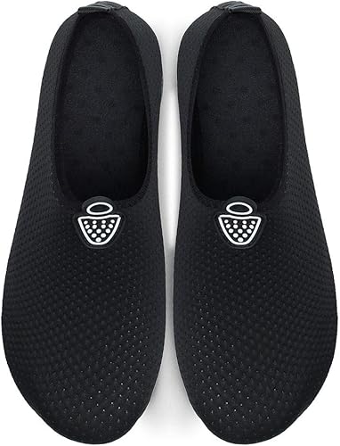 Miniatura 5 de QACOHU Zapatos de agua para hombre y mujer, zapatos de agua de secado rápido para buceo, surf, natación, playa, yoga
