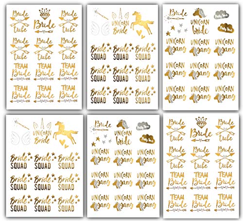 Bachelorettesy 100 Unicorn Bachelorette Party Tattoos