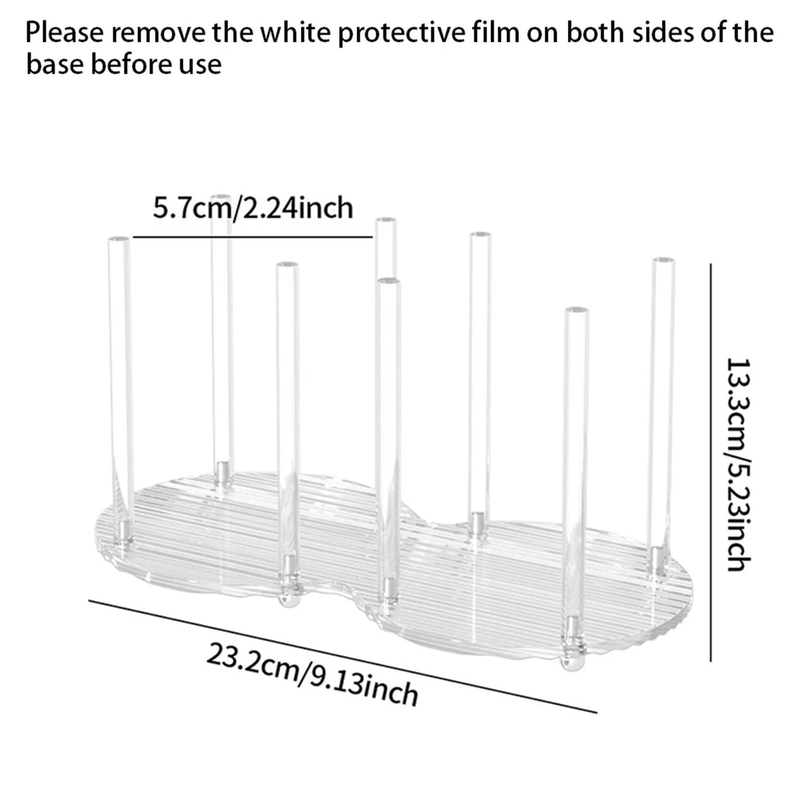 Portavasos De Papel Acrylic Transparent Paper Cup Holder Water Tea Cups Dispenser Rack Coffee Kitchen Storage Organization para Hogar(Color 2)