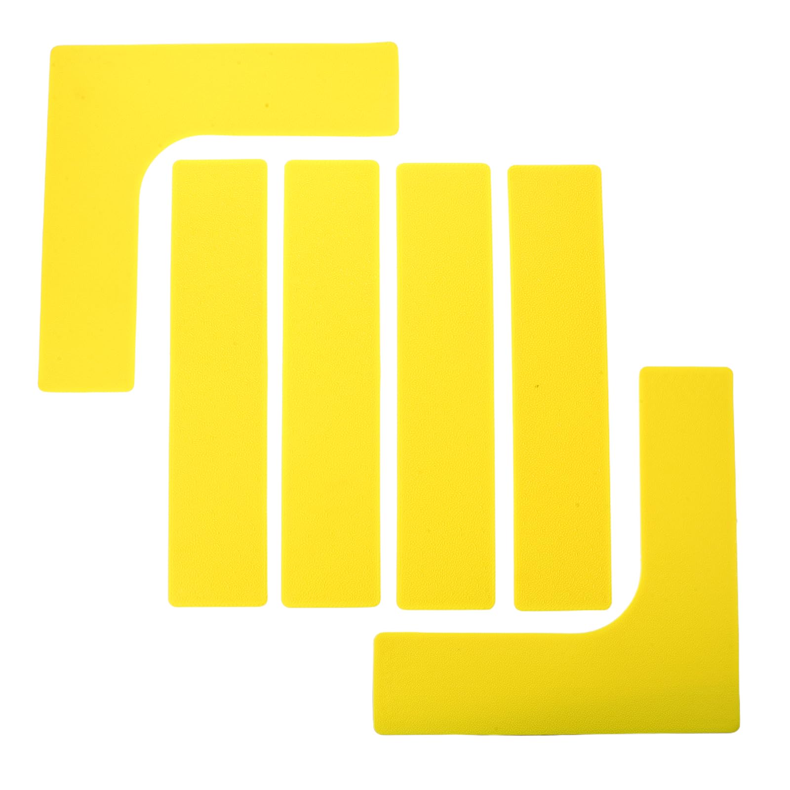 GALPADA Kit Marcatori Campi Pickleball e Tennis Linee Gialle Resistenti UV Attrezzatura da Pickleball per Installazione Rapida e Segnaletica Orizzontale Esterni