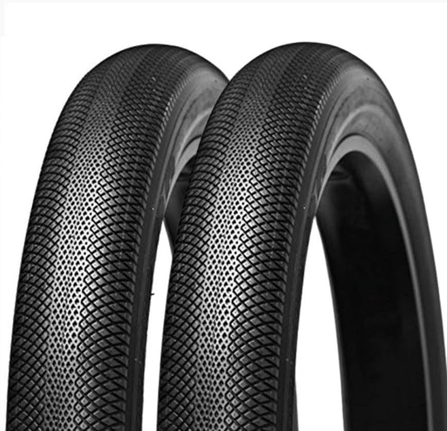 2 COPERTONI 20 X 4.0 X FAT BIKE E-BIKE GOMMA 20'' COPPIA PNEUMATICI STRADALE MTB BICI ELETTRICA NERO RIGIDO 20X4.0 (100-406)