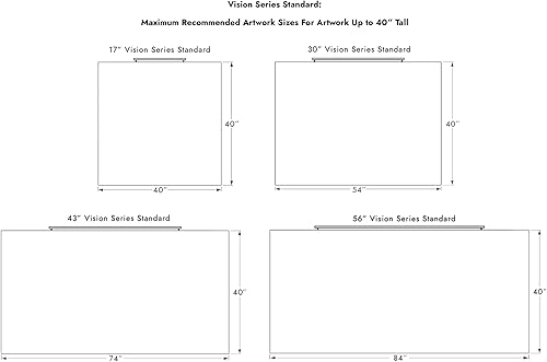 Miniatura 7 de Iluminación situ: Plug-in Vision Series Control Remoto LED Arte e Imagen Luz - Hecho en Estados Unidos - Ajuste de color 2700K - 4000K