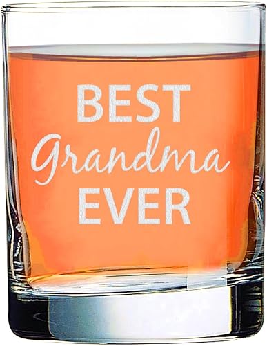 Miniatura 241 de Best G Pa Ever - Vaso de whisky Bourbon Old Fashsioned de 10.5 onzas grabadas con láser, vasos de cóctel transparentes grabados con grabado a mano,