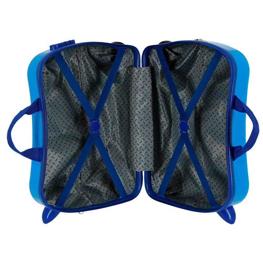 Disney Good Mood Valise pour enfant Bleu 50 x 38 x 20 cm rigide ABS Fermeture à combinaison latérale 34 L 3 kg 4 bagages à main