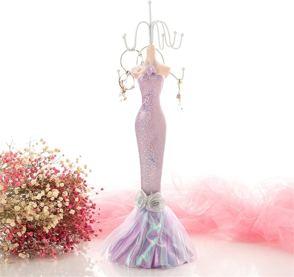 Jewelry RackPrincess Model Necklace Rack Jewelry Rack Earring Storage Earring Display Rack