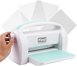 Encuentra Scraplooms Kit de máquina de troquelado ajustable de 9 pulgadas, máquina de estampado para hacer tarjetas, álbumes de recortes (9 pulgadas ajustable)