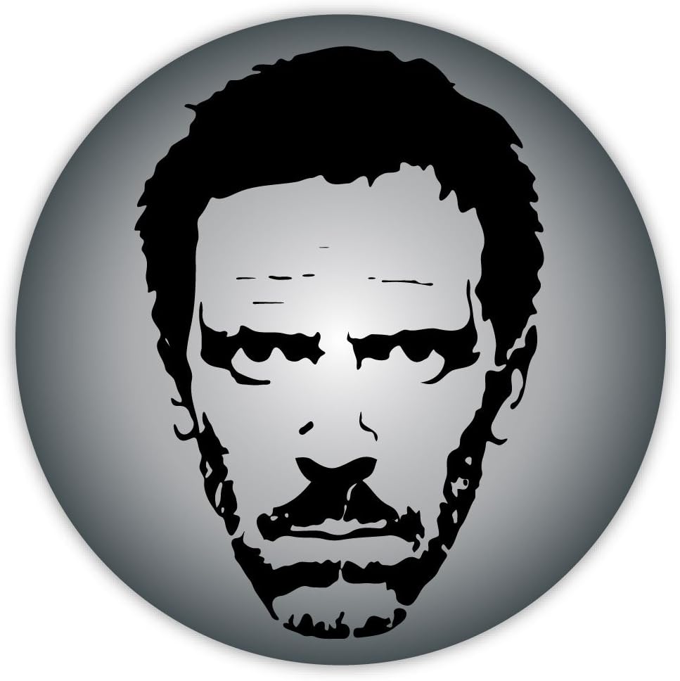 GenericDoctor Gregory House Dr. House Sticker Decal 4" X 4"