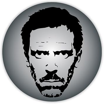 Dr.House sticker decal 4" x 4"