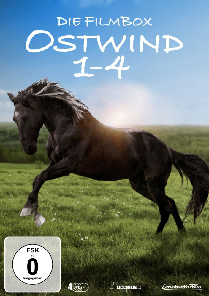 Ostwind 1-4 DVD coleccion completa de las cuatro peliculas alemanas de caballos